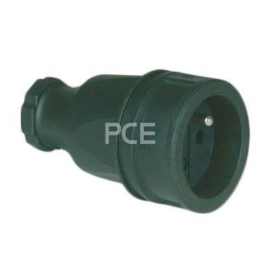 PCE GNIAZDO GUMOWE 16A 3P PRZENOŚNE 2410-SW