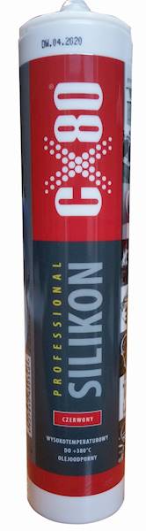 310ML SILIKON PROFESSIONAL CZERWONY 