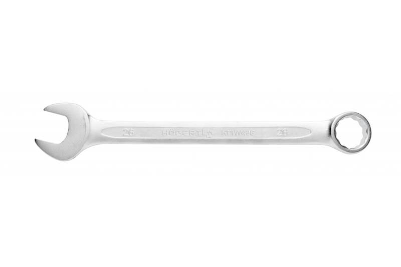 HT1W426 KLUCZ PŁASKO OCZKOWY STAL CRV 26MM DIN3113