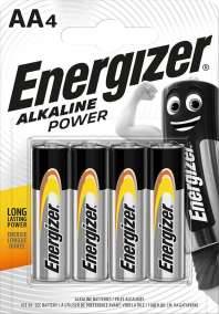 ENERGIZER ALKALINE POWER BATERIA AA 1,5V 4 SZTUKI