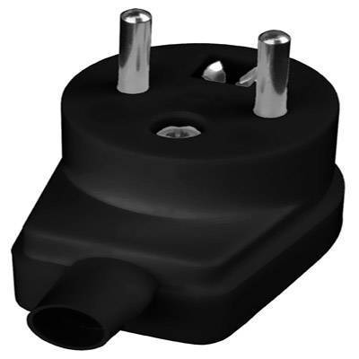 WTYCZKA Z UZIEMIENIEM W-7 CZARNA