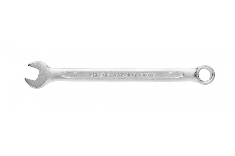 HT1W407 KLUCZ PŁASKO OCZKOWY 7MM STAL CrV DIN3113