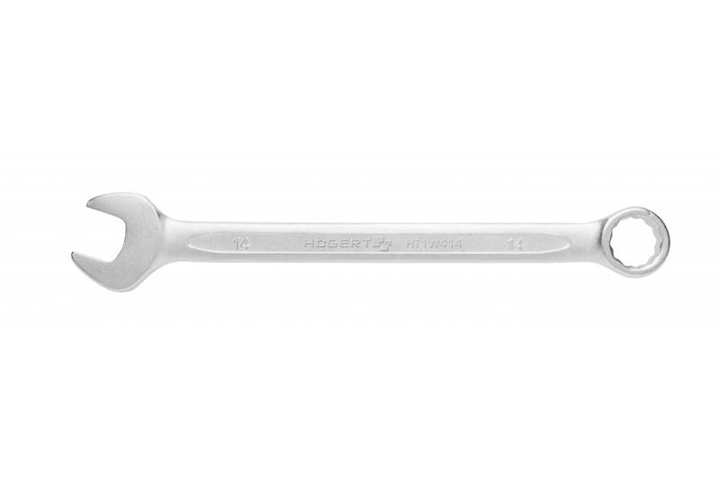 HT1W414 KLUCZ PŁASKO OCZKOWY STAL CRV 14MM DIN3113