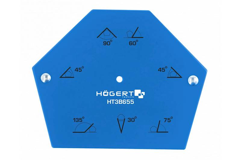 HT3B655 MAGNET KĄTOWNIK SPAWALN. SZEŚCIOKĄT 34KG