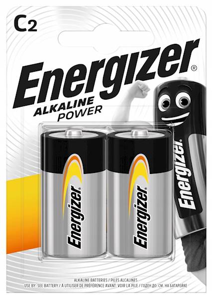 ENERGIZER ALKALINE POWER BATERIA C 1,5V 2 SZTUKI
