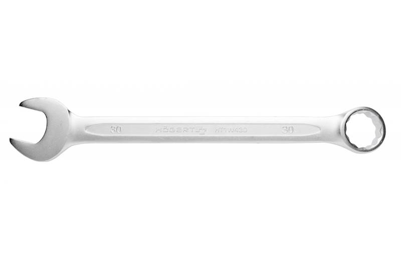 HT1W430 KLUCZ PŁASKO OCZKOWY STAL CRV 30MM DIN3113