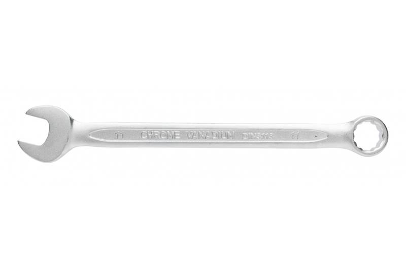 HT1W411 KLUCZ PŁASKO OCZKOWY 11MM STAL CrV DIN3113