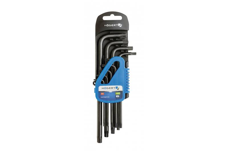 HT1W816 KLUCZE TORX DŁUGIE ZESTAW 9SZT