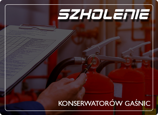 Szkolenie teoretyczne i praktyczne w zakresie przeglądów i konserwacji podręcznego sprzętu gaśniczego