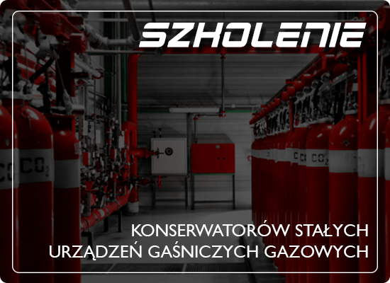 Szkolenie teoretyczne i praktyczne w zakresie stałych urządzeń gaśniczych gazowych