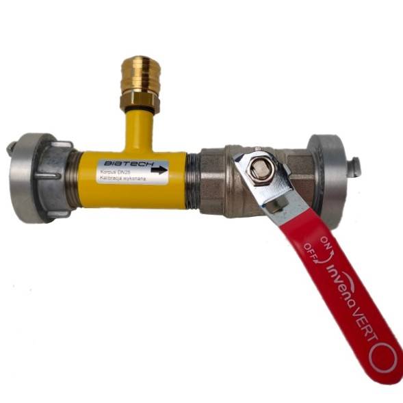 Kolektor pomiarowy DN25 wersja HYDRO-TEST