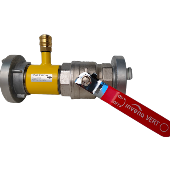 Kolektor pomiarowy DN52 wersja HYDRO-TEST