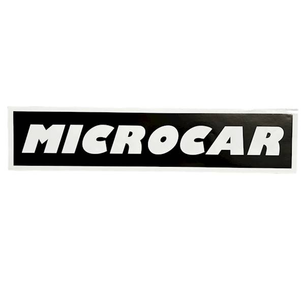Naklejka Imitacja Tablicy Rejestracyjnej Microcar