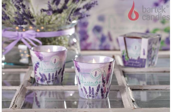 Świeca zapachowa w szkle Lavender 115g