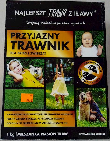 Trawa Trawy z Iławy Przyjazny trawnik 1 kg