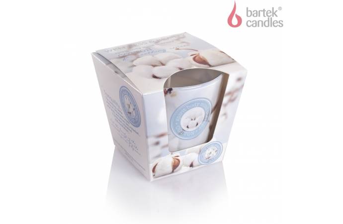 Świeca zapachowa w szkle Cotton 115g