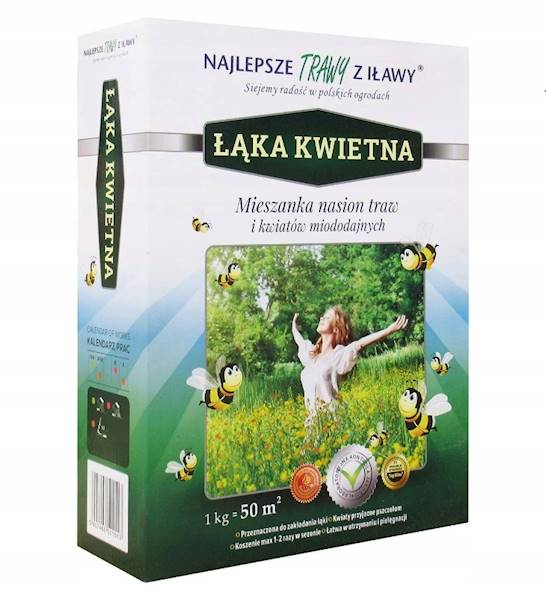 Trawy z Iławy Łąka kwiatna 1 kg