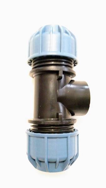 Trójnik GW 32/ 3/4" niebieski