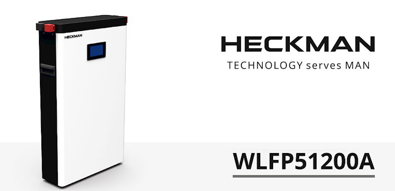 Magazyn Energii 10 kWh - Heckman WLFP51200A