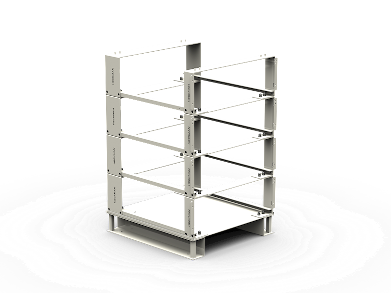 Ramka open rack - Heckman RFRAME HP - white