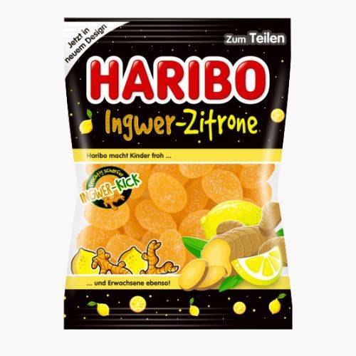 Haribo żelki 160g Ingwer-Zitrone