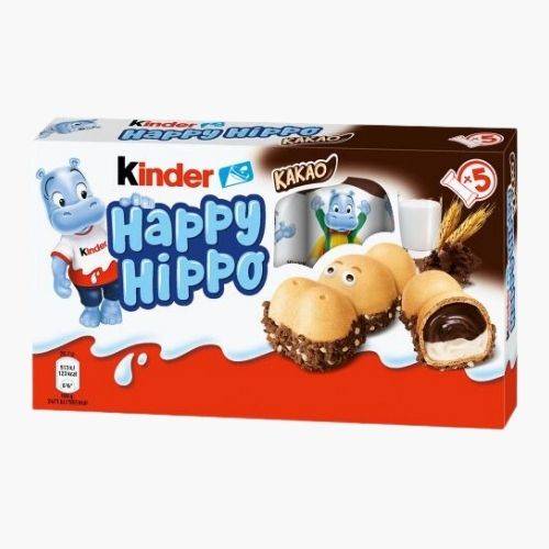 Kinder Happy Hippo wafelki 5szt Kakao