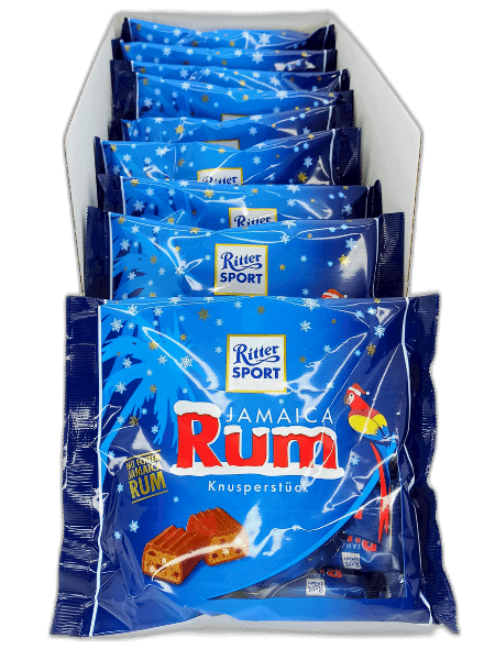 Ritter Sport czekoladki 200g Rum Jamaica