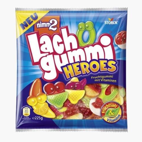Nimm2 Lach Gummi żelki 225g Heroes