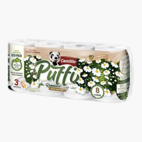 Puffi papier toaletowy 3w 8szt Camillio