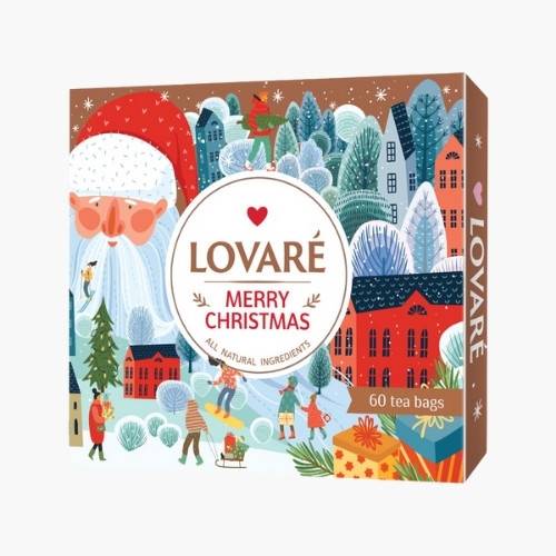 Lovare herbata pudełko 60tb Merry Christmas