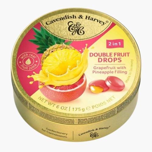 Cavendish Drops 175g 2in1 Grapefruit Pineapple