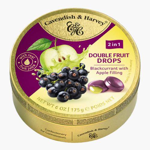 Cavendish Drops 175g 2in1 Blackcurrant Apple