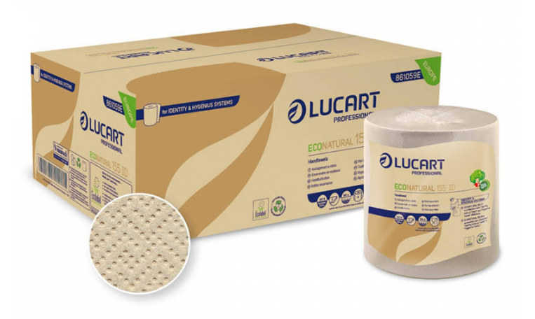 Lucart ręcznik ID Autocut 2w. ECONATURAL 155 m