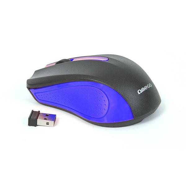 MYSZ OMEGA WIRELESS 2,4GHZ B/BLU NANO1000dpi 41792