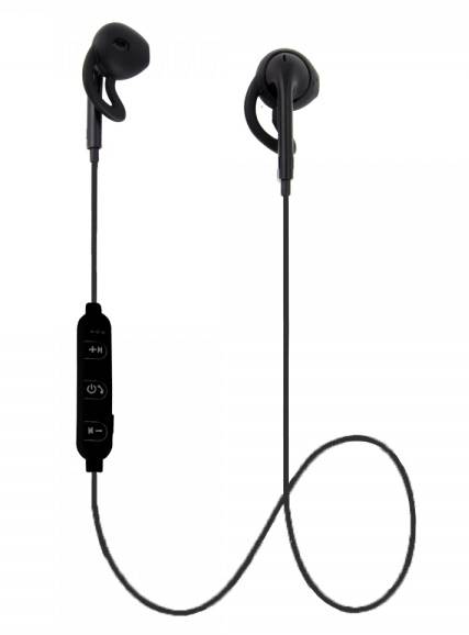 Słuch Esperanza EH 187K czarne Bluetooth sport.