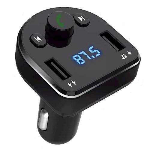TRANSMITER FM BLUETOOTH MP3 CZARNY XO BCC01 2XUSB