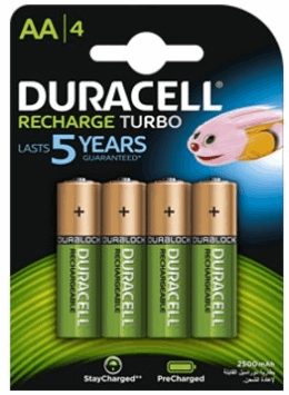 Akum R6 2500 Duracell 4 bl Stay Charge