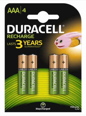 Akum R3 750 Duracell 4 bl Stay Charge