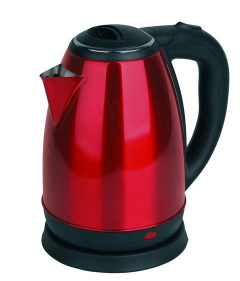 CZAJNIK OMEGA ELEK. KETTLE 1500W STEEL RED 45463