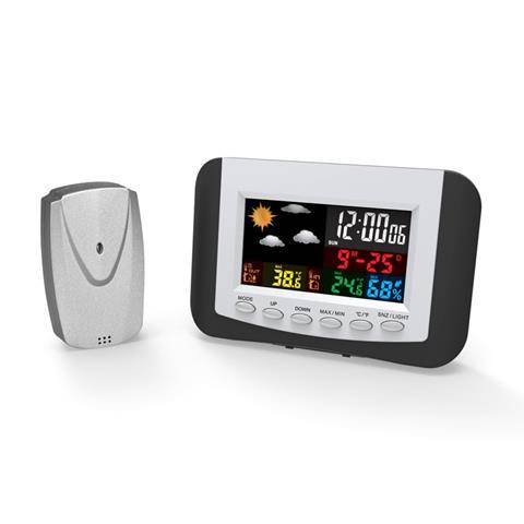 STACJA POGODY OMEGA COLOR LCD WIRELLESS 43970