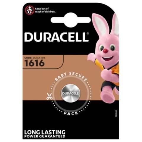 Bateria Duracell CR 1616           1/10