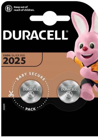 Bateria Duracell CR 2025   1//2/20