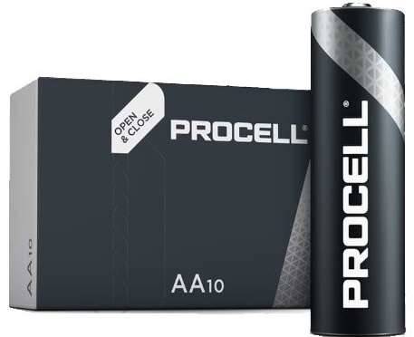 Bateria Duracell LR 6     Industrial/Procell 10
