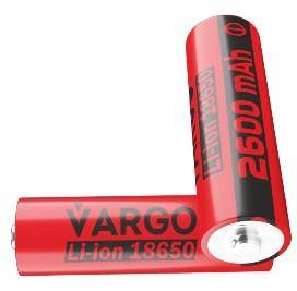 AKUMULATOR VARGO 18650 2600mAh 3,7V( do latarek )