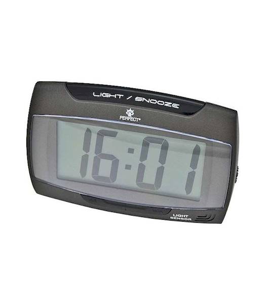 Zeg PF Budzik LS810 CZARNY ELEKT.WYŚWIET.