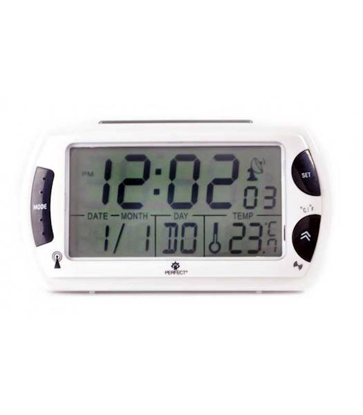 Zeg PF Budzik R 358 -DCF BIAŁY Radio Controll