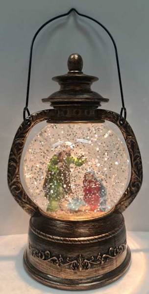 OZDOBY CHOINKOWE LAMPION DUŻY ŚW. RODZINA