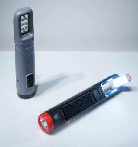 Lat TIROSS 2221   1 LED + 6 SMD LED USB SOLAR