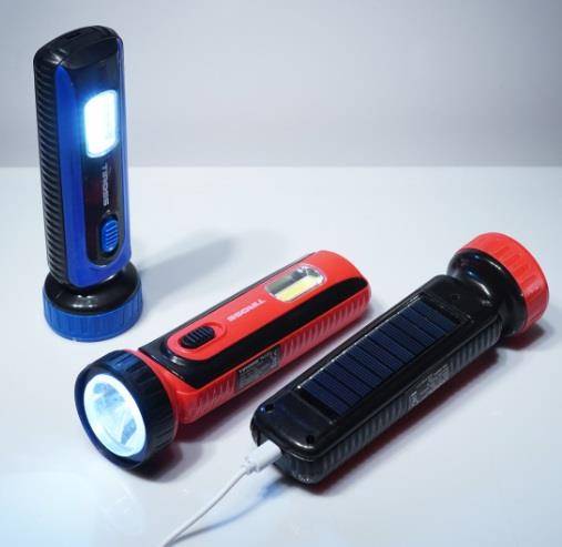 Lat TIROSS 2220   1 LED + COB USB SOLAR