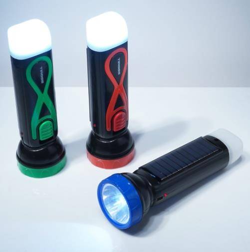 Lat TIROSS 2222 1 LED + 4 SMD LED USB SOLAR